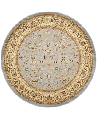 Safavieh Lyndhurst LNH312 Light Blue and Ivory 9' x 9' Round Area Rug