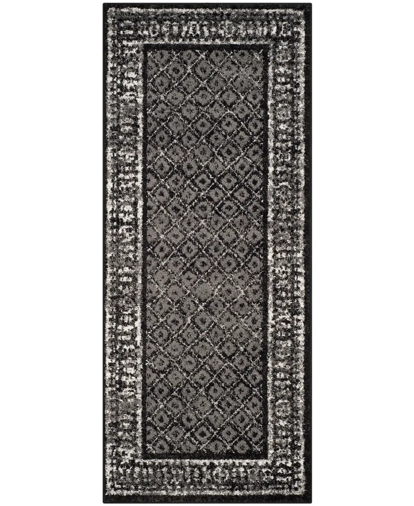 Safavieh Adirondack Silver and 2'6" x 10' Runner Area Rug