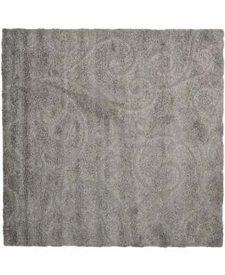 Safavieh Florida Shag SG455 4' x 4' Square Area Rug