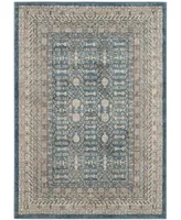 Safavieh Sofia SOF376 Blue and Beige 6'7" x 9'2" Area Rug