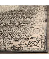 Safavieh Brilliance BRL506 Cream and Dark Gray 4' x 6' Area Rug