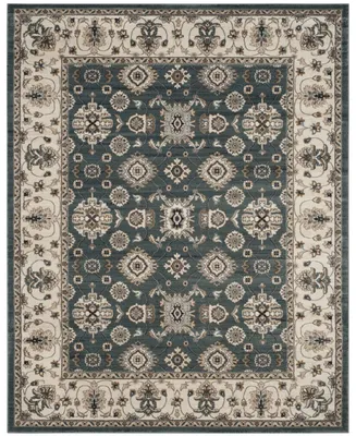 Safavieh Lyndhurst LNH332 Teal and Cream 8' x 10' Area Rug