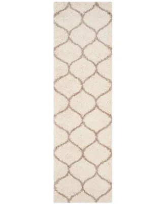 Safavieh Hudson SGH280 Ivory and Beige 2'3" x 6' Runner Area Rug