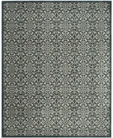 Safavieh Serenity SER215 Turquoise and Cream 8' x 10' Area Rug