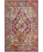 Safavieh Crystal Crs507 Light Blue Fuchsia Area Rug Collection