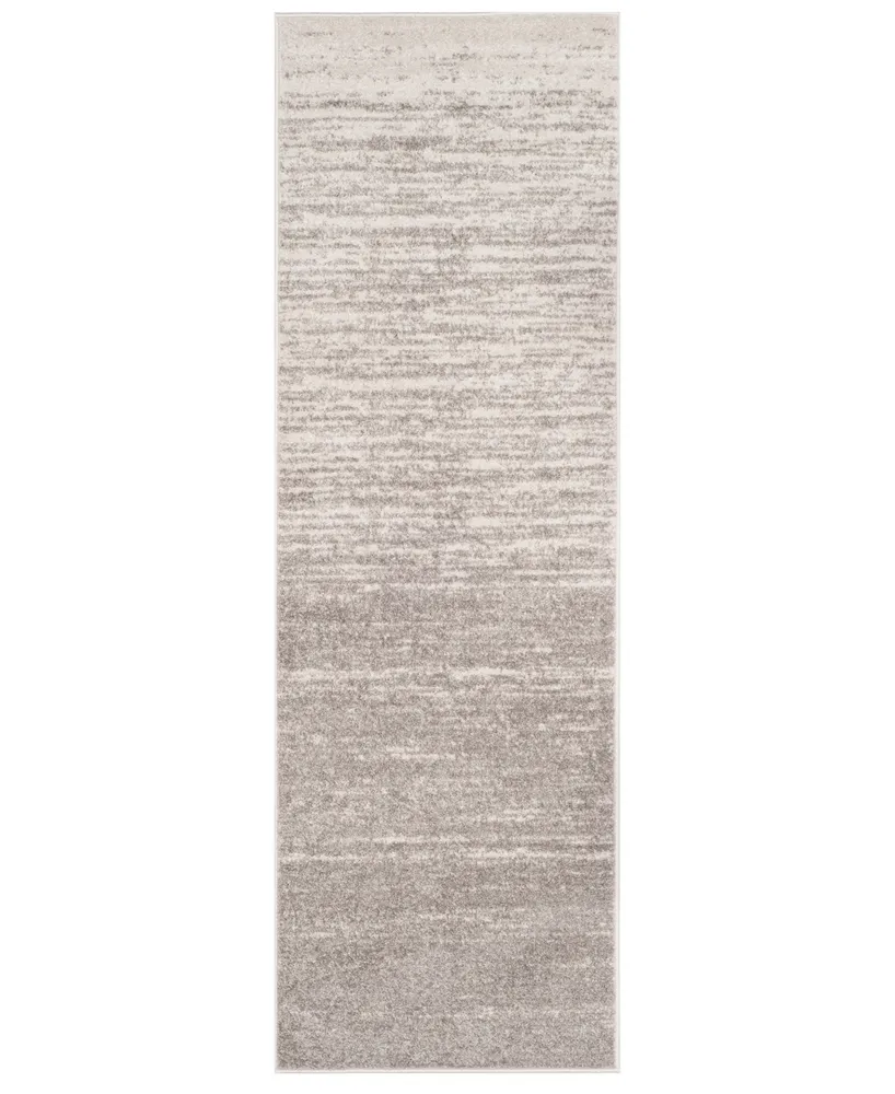 Safavieh Adirondack 113 Light Grey and Grey 2'6" x 14' Runner Area Rug