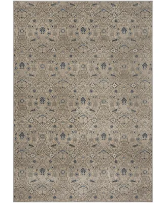 Safavieh Brentwood BNT860 Light Gray and Blue 4' x 6' Area Rug