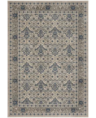 Safavieh Brentwood BNT870 Light Gray and Blue 4' x 6' Area Rug