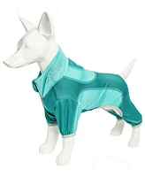 Pet Life Active 'Warm-Pup' Performance Two Toned Full Body Warm Up