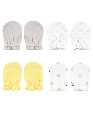Luvable Friends Baby Cotton Scratch Mittens 4pk