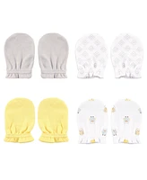 Luvable Friends Unisex Gentle Cotton No-Scratch Mitts