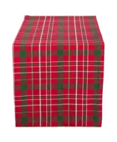 Tartan Holly Plaid Table Runner