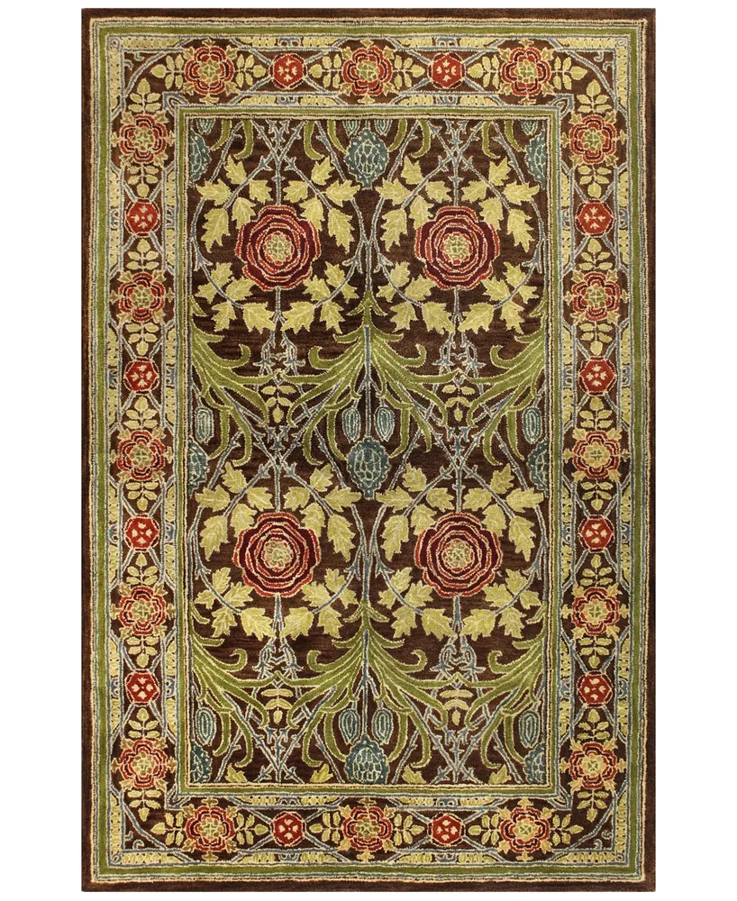 Bb Rugs Dijay Djy-102 Chocolate 7'9" x 9'9" Area Rug