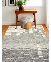 Bb Rugs Natural Wool Nat-20 Ivory/Gray 5' x 7'6" Area Rug