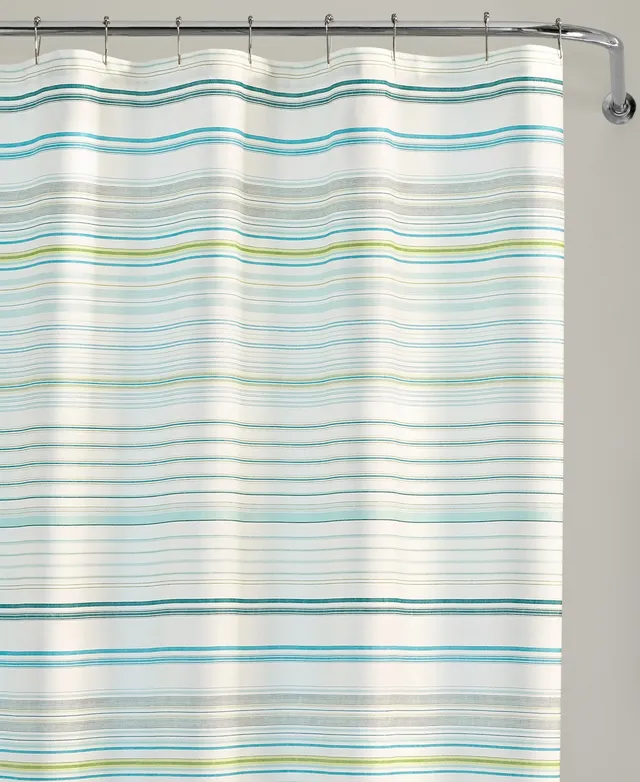 Tommy Bahama La Scala Breezer Cotton Shower Curtain, 72 X 72