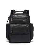 Tumi Alpha 3 Leather Brief Backack