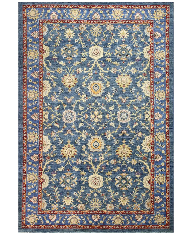 Bb Rugs Mansehra 620565 Blue 6'6" x 9'8" Area Rug