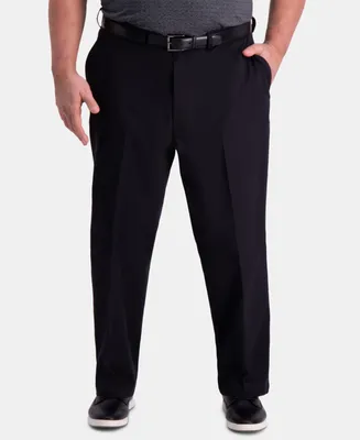 Haggar Men's Big & Tall Classic-Fit Khaki Pants