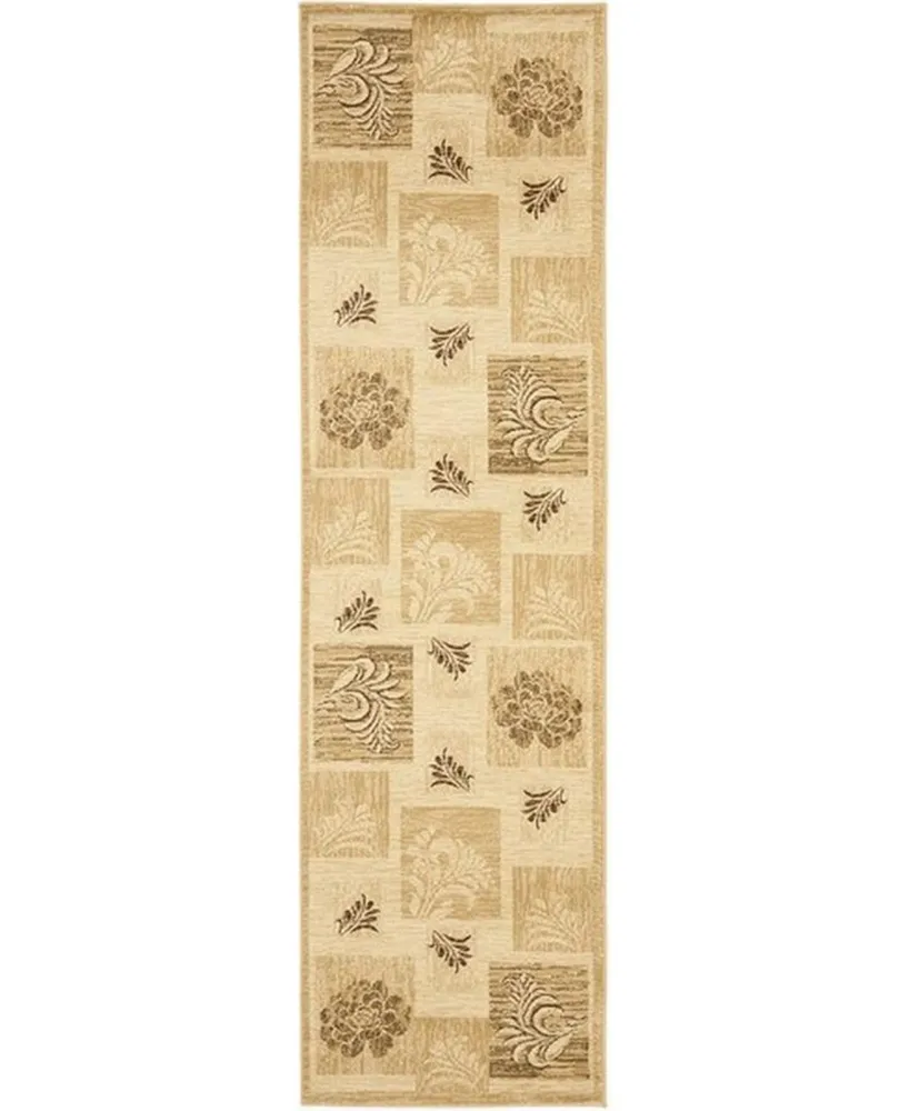 Safavieh Lyndhurst LNH554 Ivory and Multi 2'3" x 8' Runner Area Rug