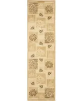 Safavieh Lyndhurst LNH554 Ivory and Multi 2'3" x 8' Runner Area Rug