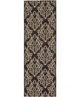 Safavieh Courtyard CY6930 and Creme 2'3" x 6'7" Runner Outdoor Area Rug