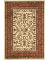 Safavieh Lyndhurst LNH331 Ivory and Rust 5'3" x 7'6" Area Rug