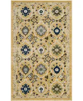 Safavieh Evoke EVK210 Gold and Ivory 3' x 5' Area Rug