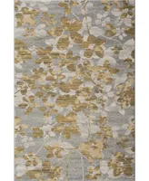 Safavieh Evoke EVK236 Gray and Gold 10' x 14' Area Rug