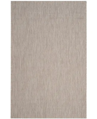 Safavieh Courtyard CY8520 Beige 4' x 5'7" Sisal Weave Outdoor Area Rug