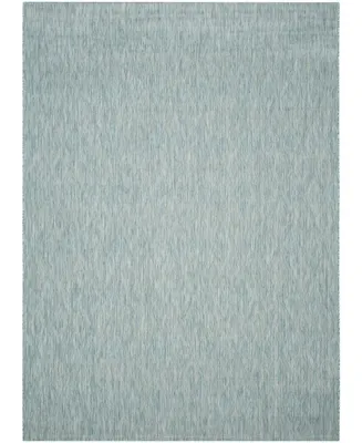 Safavieh Courtyard CY8522 Aqua 8' x 11' Outdoor Area Rug