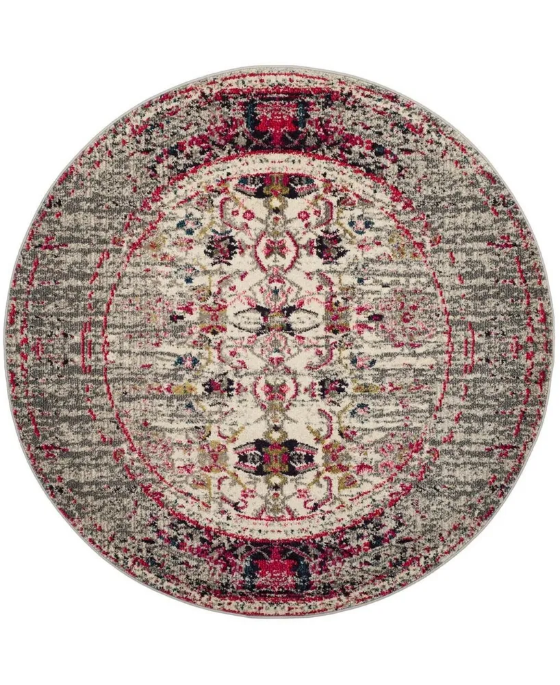 Safavieh Monaco MNC209 6'7" x Round Area Rug