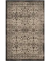 Safavieh Brilliance BRL504 Creme and Black 4' x 6' Area Rug