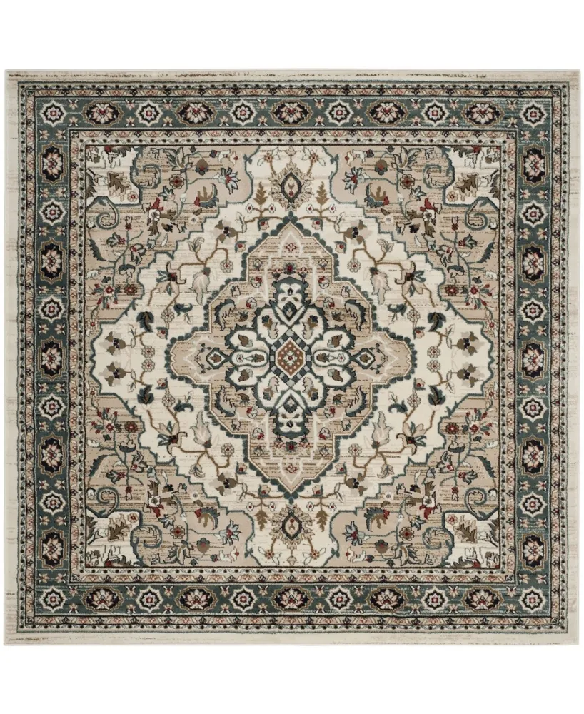 Safavieh Lyndhurst LNH338 Cream and Beige 7' x 7' Square Area Rug