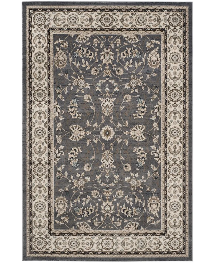 Safavieh Lyndhurst LNH340 Gray and Cream 8' x 10' Area Rug