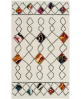 Safavieh Fiesta FSG361 Cream and Multi 3' x 5' Area Rug