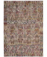 Safavieh Harmony HMY401 Light Gray and Rose 6'7" x 9'2" Area Rug