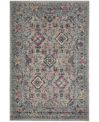 Safavieh Artisan ATN513 Light Gray and Light Blue 3'3" x 5'3" Area Rug