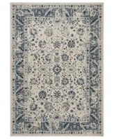 Safavieh Charleston CHL413 Ivory and Blue 4' x 6' Area Rug