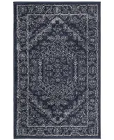 Safavieh Adirondack 108 Navy and Ivory 2'6" x 4' Area Rug