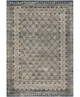 Safavieh Brentwood BNT899 Light Gray and Blue 6' x 9' Area Rug