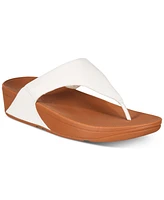 FitFlop Women's Lulu Leather Toe-Thongs Sandals