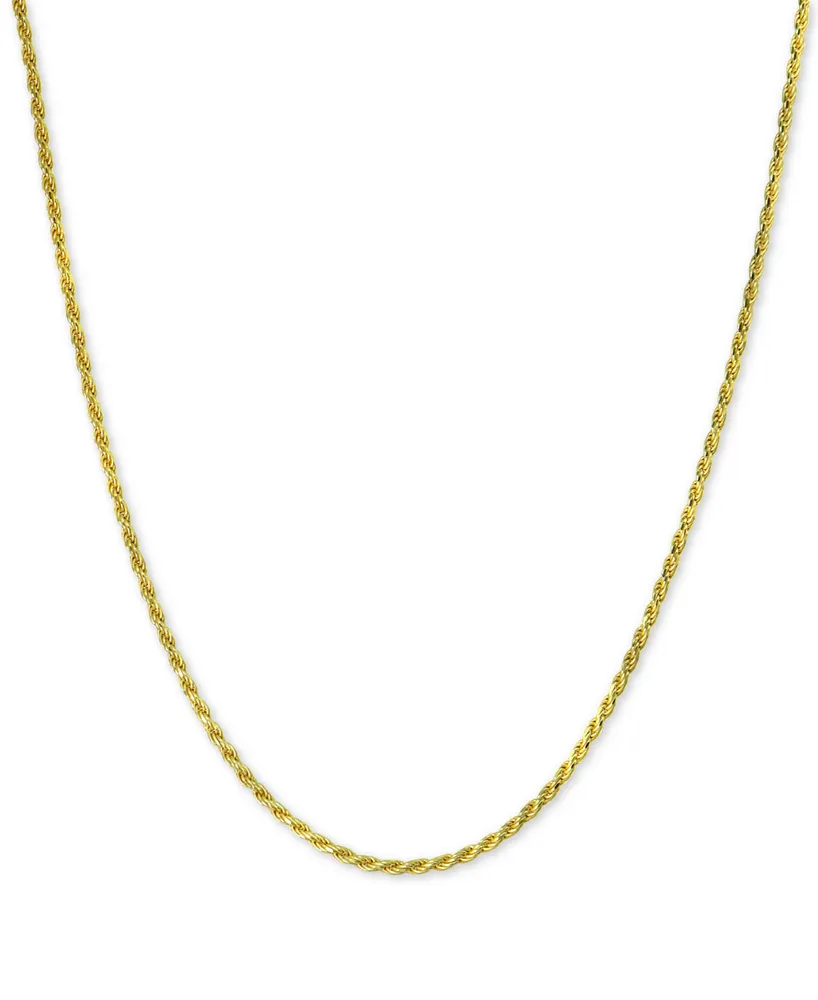 Giani Bernini Rope Chain Adjustable 22" Necklace, Created for Macy's