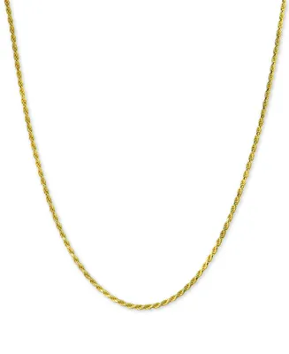 Giani Bernini Rope Chain Adjustable 22" Necklace, Created for Macy's