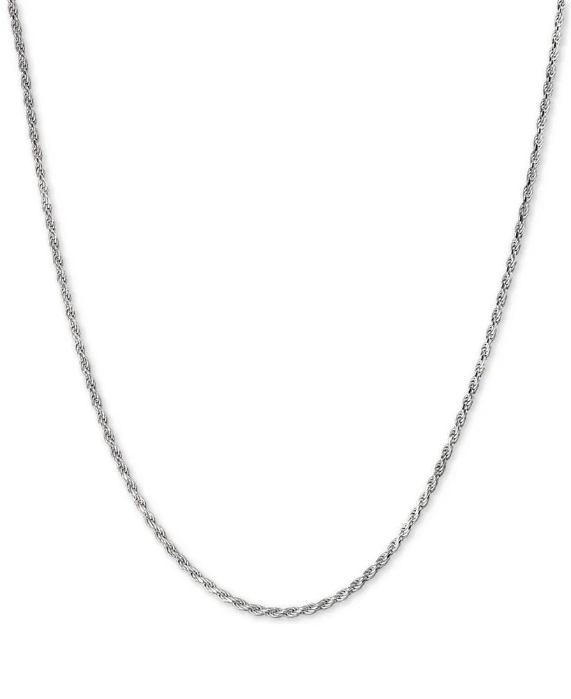 Giani Bernini Rope Chain Adjustable 22" Necklace, Created for Macy's