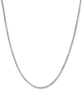 Giani Bernini Rope Chain Adjustable 22" Necklace, Created for Macy's