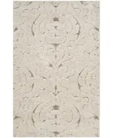 Safavieh Florida Shag SG467 Cream and Beige 3'3" x 5'3" Area Rug