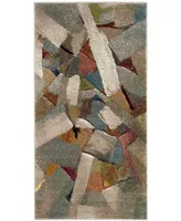 Safavieh Porcello PRL6937 Gray and Multi 2'7" x 5' Area Rug