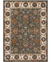 Safavieh Summit SMT292 Gray and Ivory 5'1" x 7'6" Area Rug