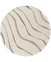 Safavieh Florida Shag SG472 6'7" x Round Area Rug