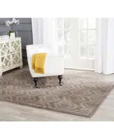 Safavieh Infinity INF589 Gray and Beige 5'1" x 7'6" Area Rug